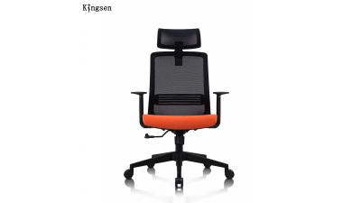 Typist chair in mesh backrest and fabric seating china office furniture home office chair