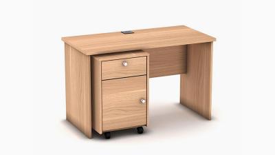 Desk with individual drawers