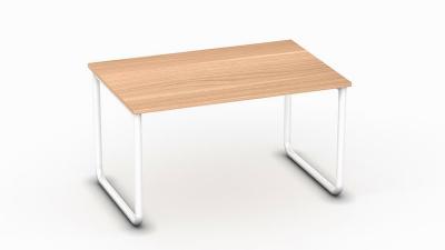 Simple desk with metal feet computer desk