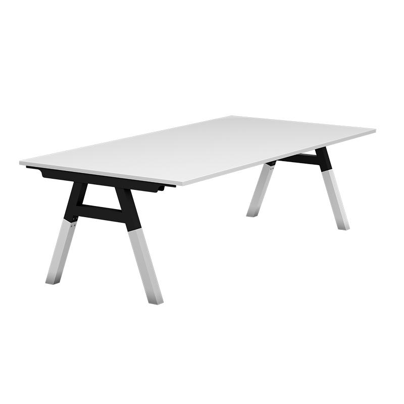 Boardroom table in A metal legs