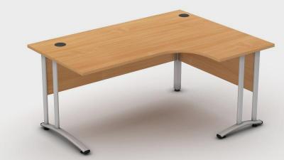 Ergonomic L-shape desk