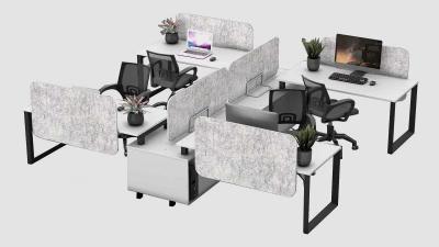 Combine workstation with metal frame